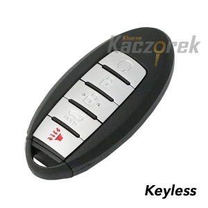 Nissan 081 - klucz surowy - pilot